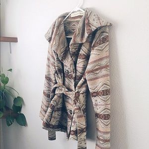 Anthropologie Daughters Of the Liberation Peacoat